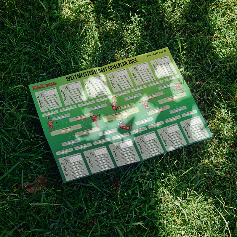 Frauen EM-Spielplan 2025 als A2- oder A3-Poster im Hochformat